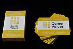 Career Values - The Knowdell Career Values Card Sort (online and physical versions)