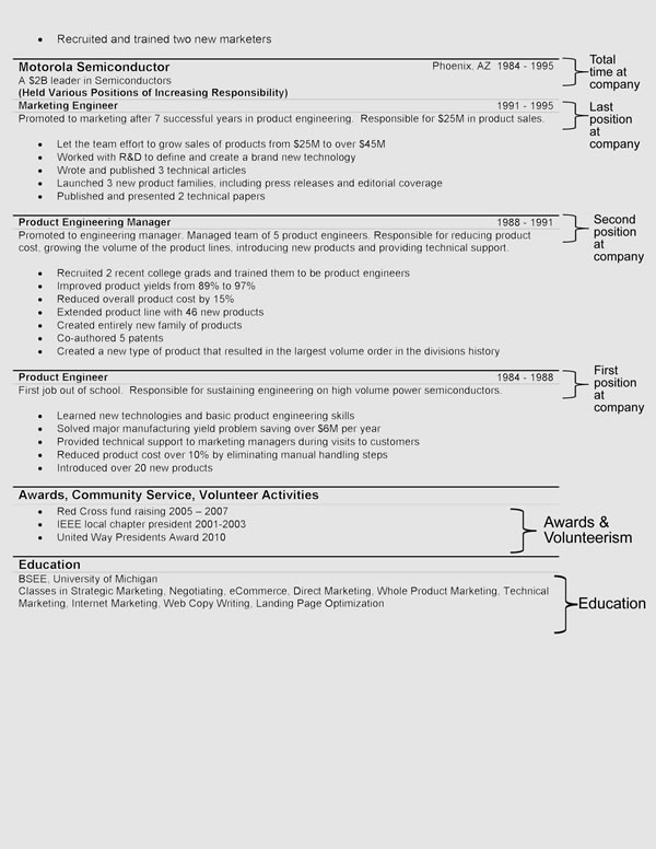 Resume Templates - Example - Page 2